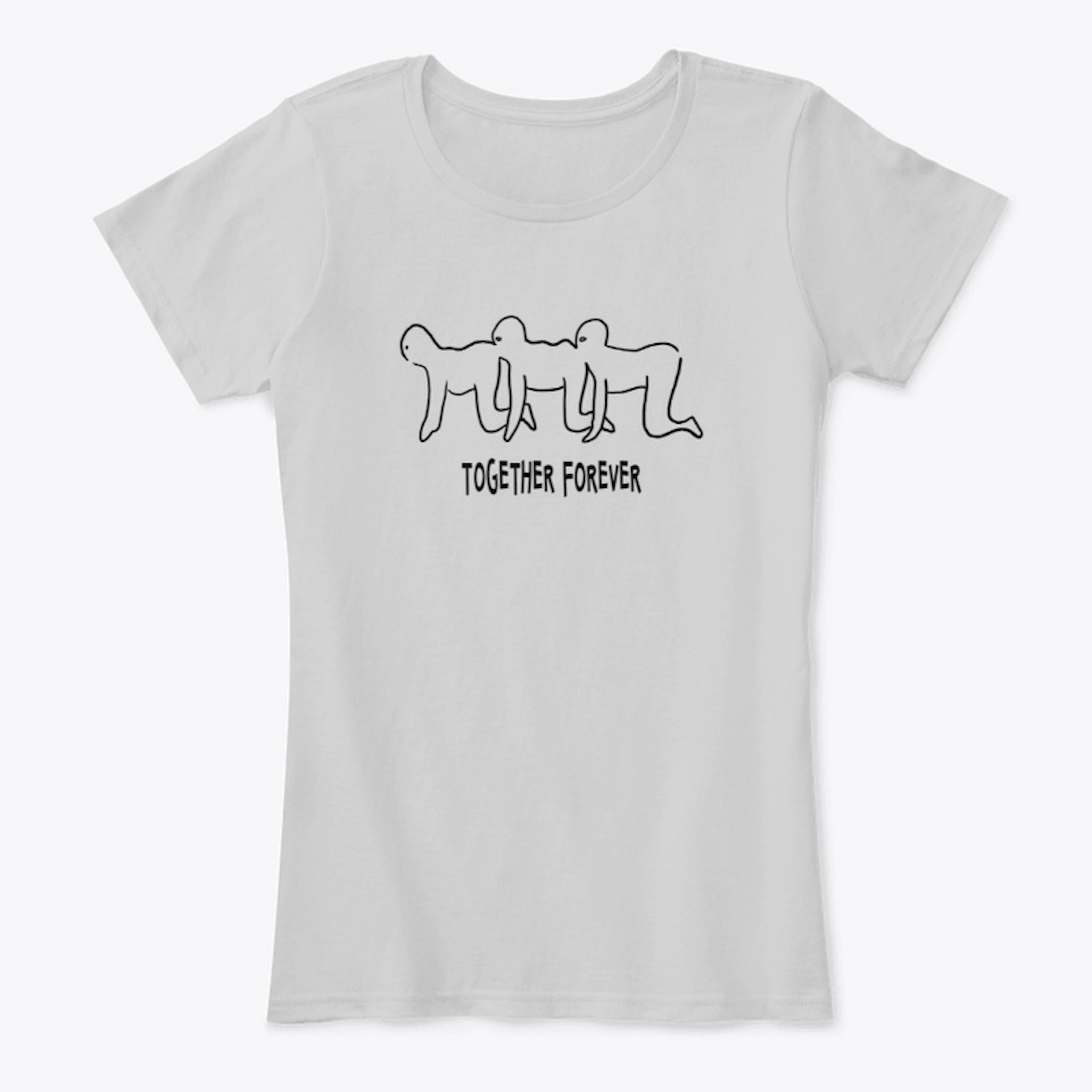Together forever friendship tee